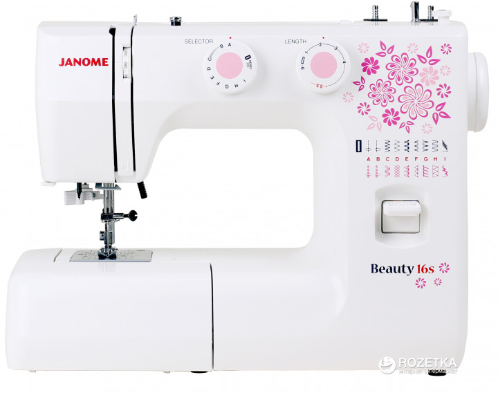 бытовые швейные машины в ташкенте, jack швейные машины в ташкенте цены, Швейная машина Janome, промышленные швейные машины в ташкенте, швейные машинки в узбекистане цены, мини швейная машинка в ташкенте, промышленная машина зигзаг купить в ташкенте, швейные машинки производственные product-janome-beauty-16s-front.jpg